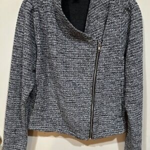Banana Republic Gray Tweed Jacket